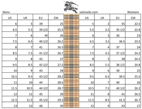 burberry mens size guide|Burberry men's belt size chart.